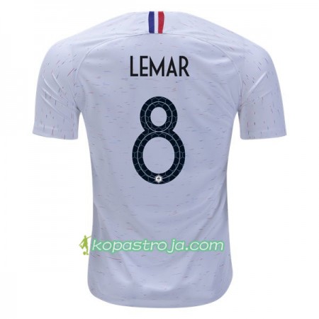 Billiga Fotbollströjor Frankrike Lemar 8 VM 2018 Borta tröja